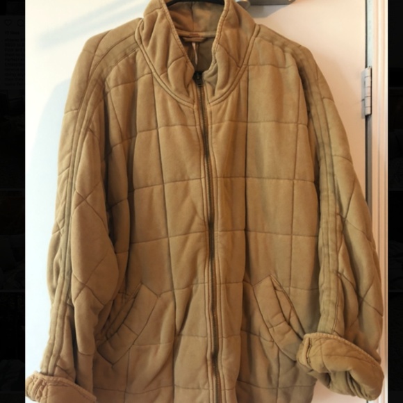dolman quilted knit jacket poshmark